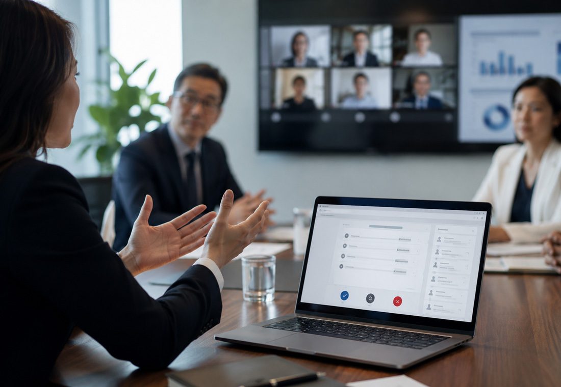 The HiSoft team in a working session